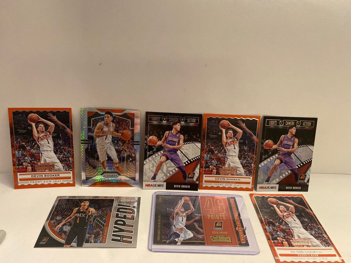 2019 Devin Booker Silver Prizm And 7 Other Cards 2019 Devin Booker Silver Prizm And 7 Other Cards