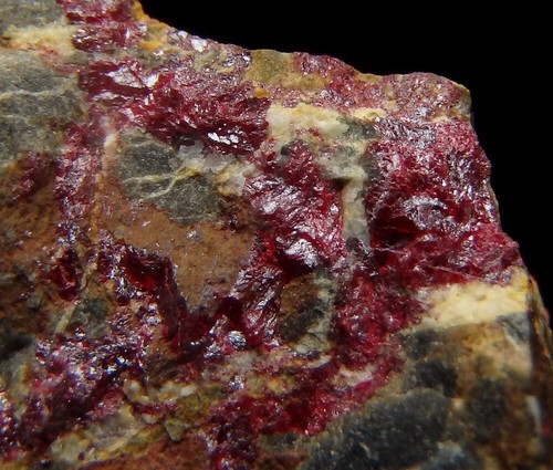 CINNABAR from old mine --- SPAIN Castile & Leon - Maraña - Carmina Mine /pj703 - 第 1/10 張圖片