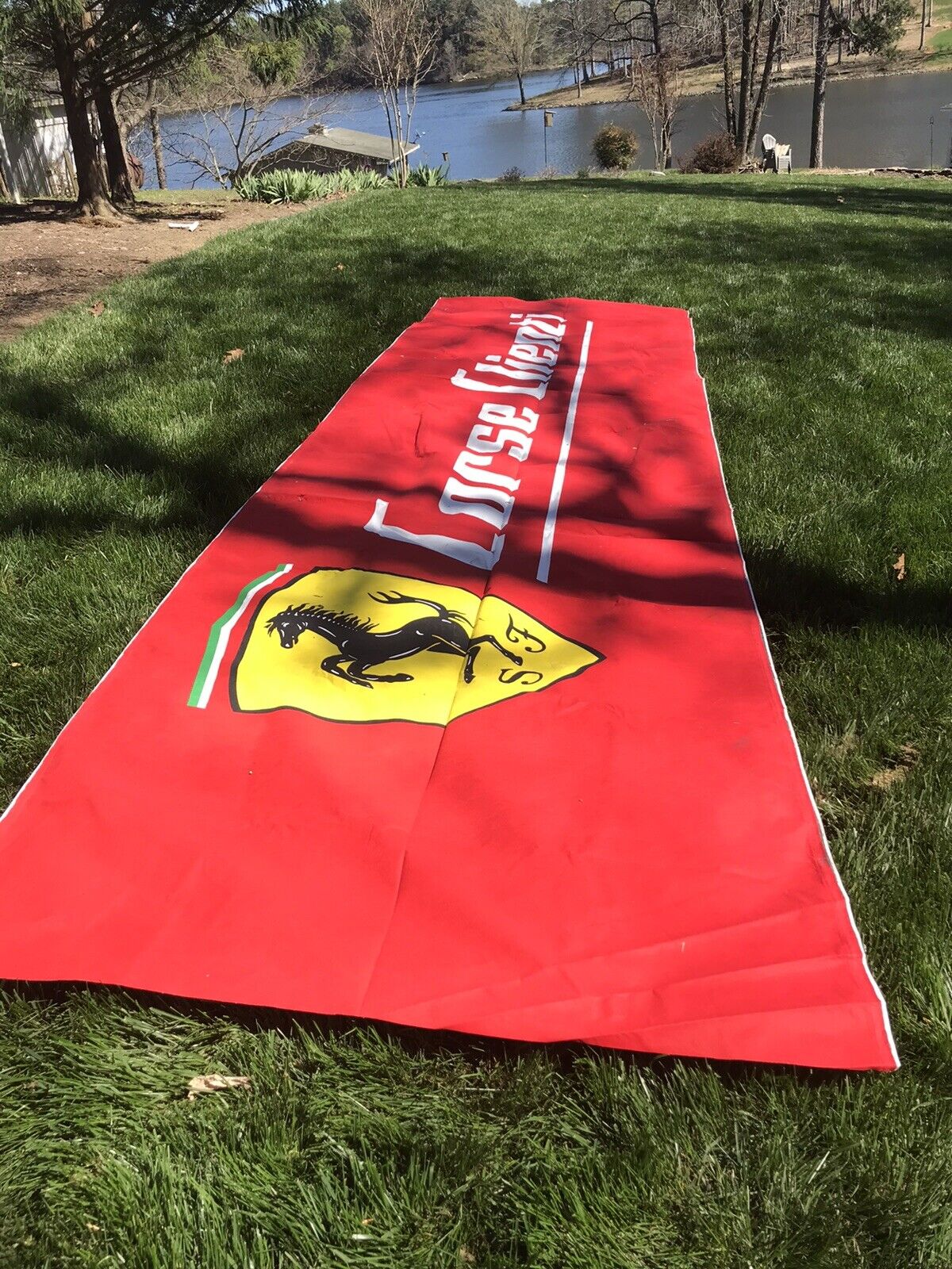 Ferrari race banner