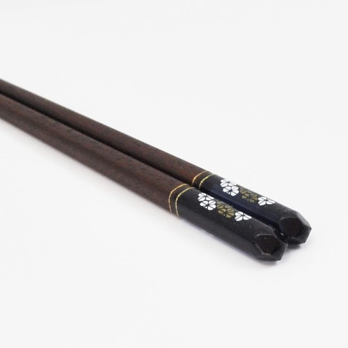 Wakasa Nuri Japanisch Lackiert Essstäbchen und Hashioki Set Fullboom Kirsche Japan - Bild 5 von 12