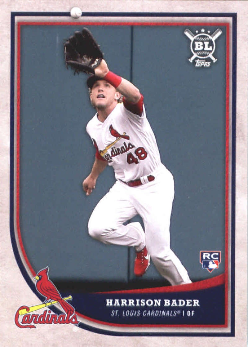 2018 Topps Big League #373 Harrison Bader RC - Rookie Card St. Louis Ca ID:54495