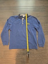 Vintage Lacoste Long Sleeve Three Button Shirt. Size XL. See Mesurements