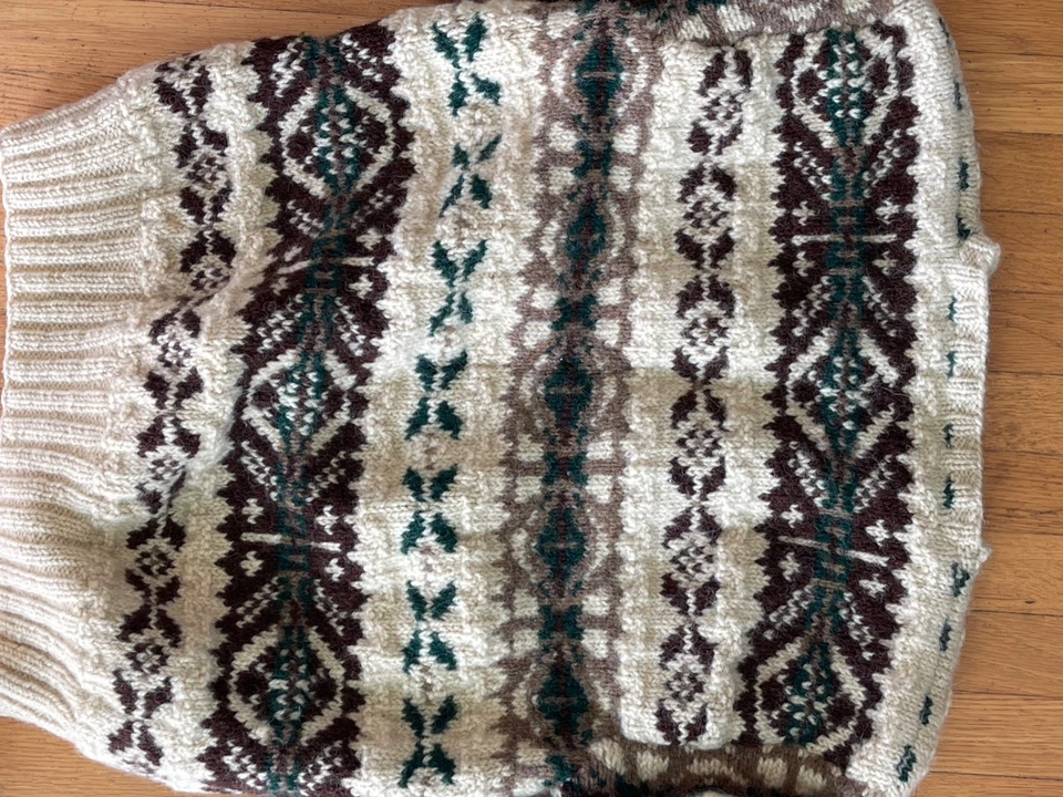 Suéter de lana vintage Ralph Lauren Polo Country tejido a mano  Foto 4 de 4