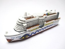 Schiff Modell Kreuzfahrtschiff  MS Aidaprima Aida,12cm Poly Cruise Ship,NEU
