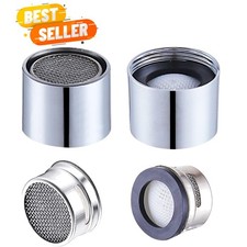 Faucet Aerator Female Thread Chrome Solid Brass Kitchen Faucet Aerators and B...