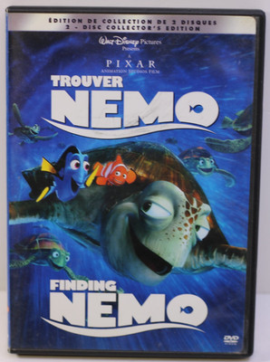 Finding Nemo (Two-Disc Collector's Edition) (DVD, 2001) Bilingual