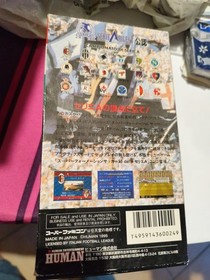 JEU SUPER FAMICOM NINTENDO NES JAP Super Formation Soccer 95 della Seria A