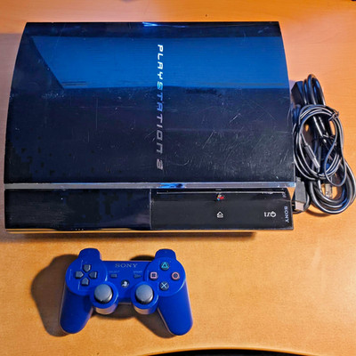 Sony Playstation 3 1TB Backwards Compatible Plays PS1 PS2 PS3 Game CECHA01 Delid