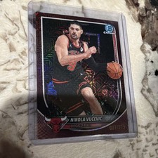 Topps 2025-26 Bowman Chrome Nikola Vucevic Serial #BCV-157 Chicago Bulls /25