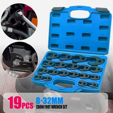 Crows Foot Wrench Set 12 And 38 Drive Flare Nut Crowfoot Wrench Set Metric Crows Foot Wrench Set 12 And 38 Drive Flare Nut Crowfoot Wrench Set Metric