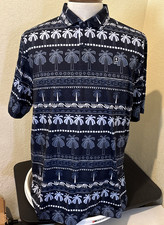 Puma Golf MATTR x PTC Palm Tree Crew Polo Shirt Mens Sz XL UPF 40 NEW