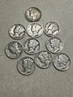 10 mercury dimes