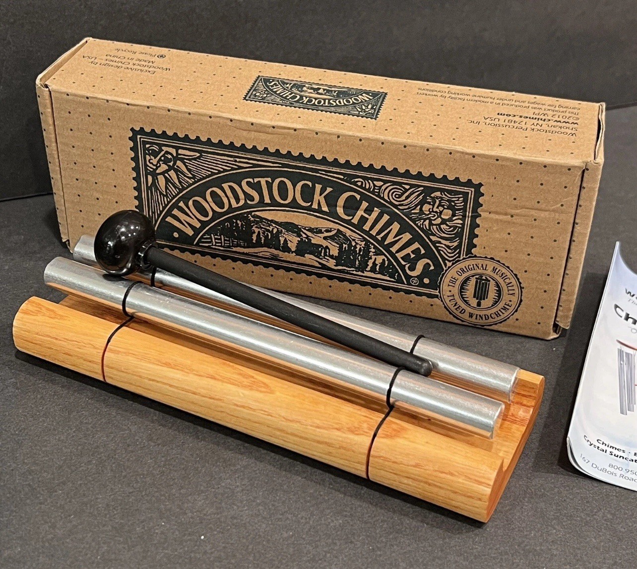 NOB! WOODSTOCK CHIMES ZENERGY2 MEDITATION CHIME- WOODSTOCK PERCUSSION, INC.