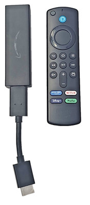 Amazon Fire Stick   with : HDMI Extender And Remote 