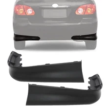 Rear Bumper Lower Body Kit Lip Left&Right For Toyota Corolla 2003-2004 S Style