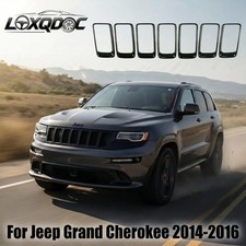 7x Front Grille Grill Inserted Ring Trim Cover For Jeep Grand Cherokee 2014-2016 7x Front Grille Grill Inserted Ring Trim Cover For Jeep Grand Cherokee 2014-2016