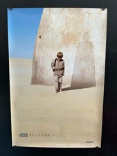 original 1999 Star Wars Episode 1: The Phantom Menace 27x40 Poster "Anakin"
