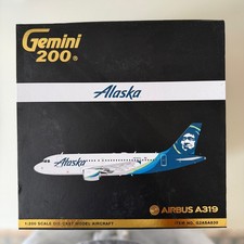 Gemini Jets 1:200 Alaska Airlines Airbus A319 G2ASA830