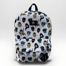 Zaino Vans x Marvel con supereroi Spiderman Black Panther Hulk Thor - Usato in ottime condizioni