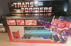 Knock Off Transformers G1 Black Trailer Optimus Prime  1984