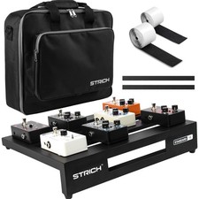 Gitarren Pedalboard Aluminium 38x30cm Effektp...