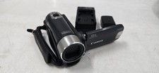 Canon FS200 Camcorder Black Video Camera Bundle 8GB SD Card - TESTED - EB-19759