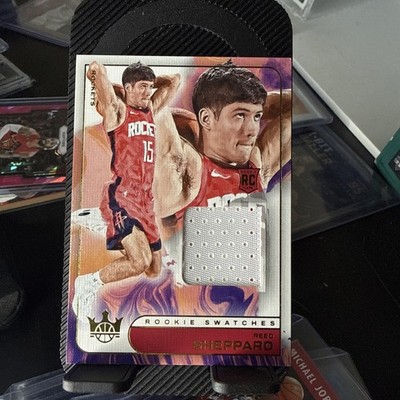 2024-25 Court Kings Reed Sheppard Rookie Swatches Jersey Relic #RJS-RDS Rockets