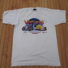 Screen Stars Best Vintiques White Graphic T-Shirt NW Ntls. Single Stitch Men's M