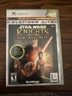 Star Wars: Knights of the Old Republic (Microsoft XBOX) No Scratches
