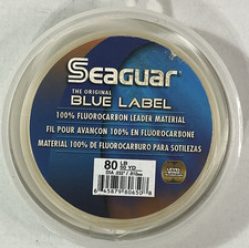 Seaguar 100 Fluorocarbon Leader 80 50 yds