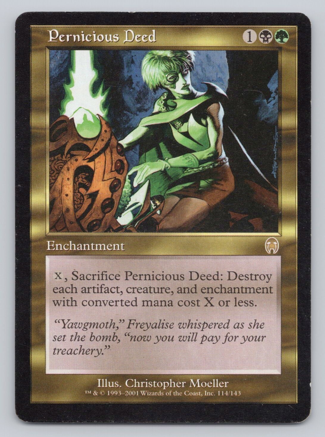 Pernicious Deed R Apocalypse 114 NM