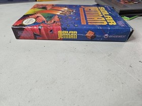P&oacute;ster completo en caja original Solar Jetman: Hunt for the Golden Warpship para Nintendo NES