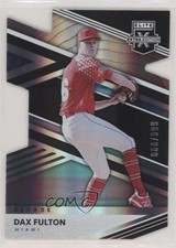 2020 Panini Elite Extra Edition 203rd Decade Die-Cut 6/203 Dax Fulton #40 0a4s