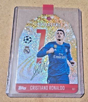 Topps Match Attax CL 24/25 No SZ 7 Cristiano Ronaldo Squadzone Exclusive