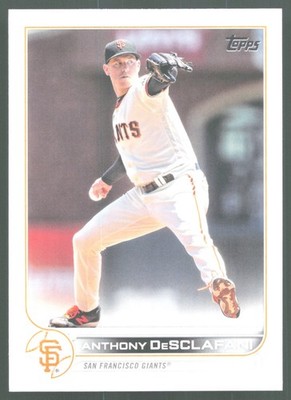 2022 Topps Series 1 Baseball 137 Anthony DeSclafani San Francisco Giants