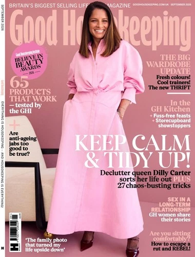 GOOD HOUSEKEEPING MAGAZINE FULL SIZE SEPTEMBER 2026 ~  DILLY CARTER ~ NEW ~