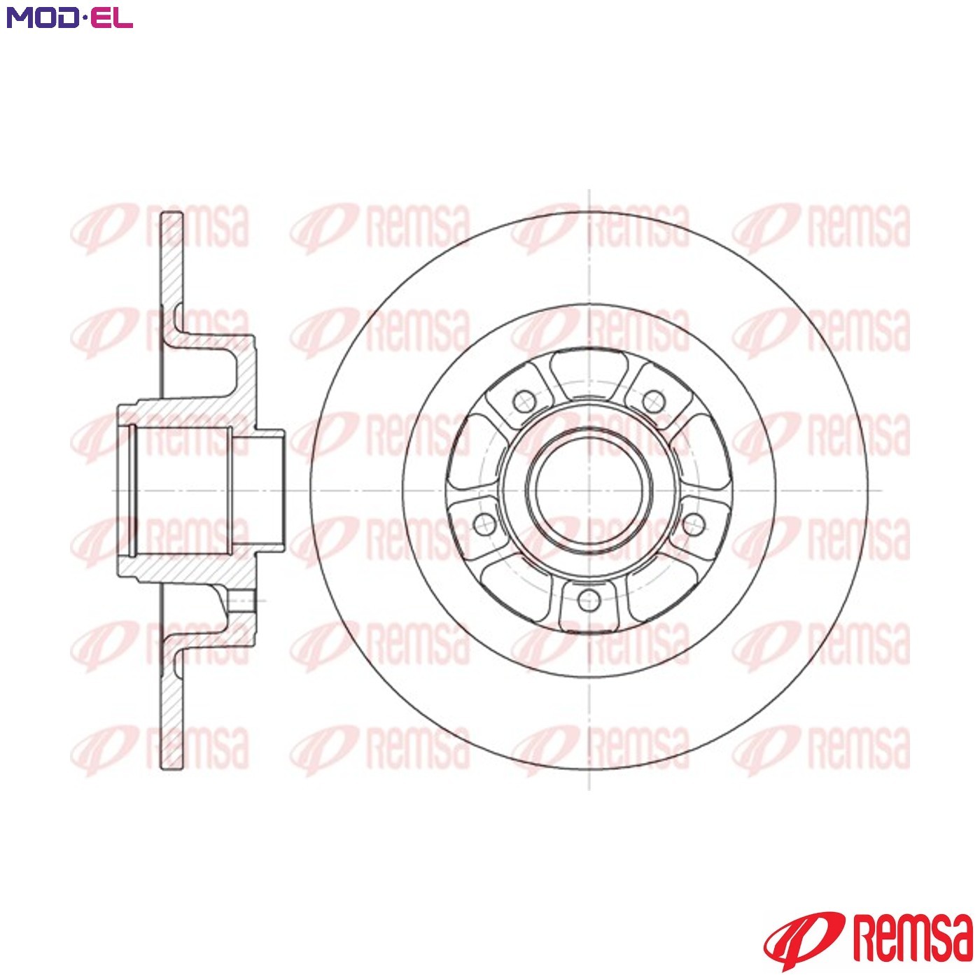 2x BRAKE DISC 6613.00 FOR RENAULT SCENIC/II/GRAND LAGUNA/Grandtour/Sport 1.8L