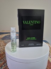 Valentino "Uomo Born in Roma Green Stravaganza" Men EDT sample spray 0.04oz NIB