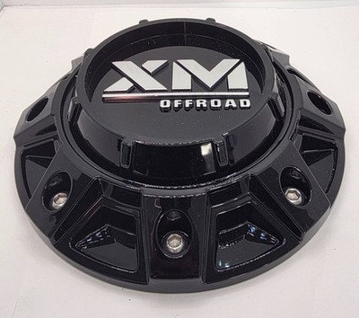 Xtreme Mudder Gloss Black Wheel Center Cap – 1216 0144 With Screws (Used)