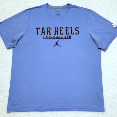 Jordan ELITE Nike Dri-Fit North Carolina Tar Heels basketball shirt Mens LARGE L