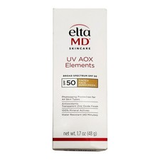 EltaMD UV AOX SPF 50 TINTED Face Sunscreen 1.7 oz EXP 06/2026 