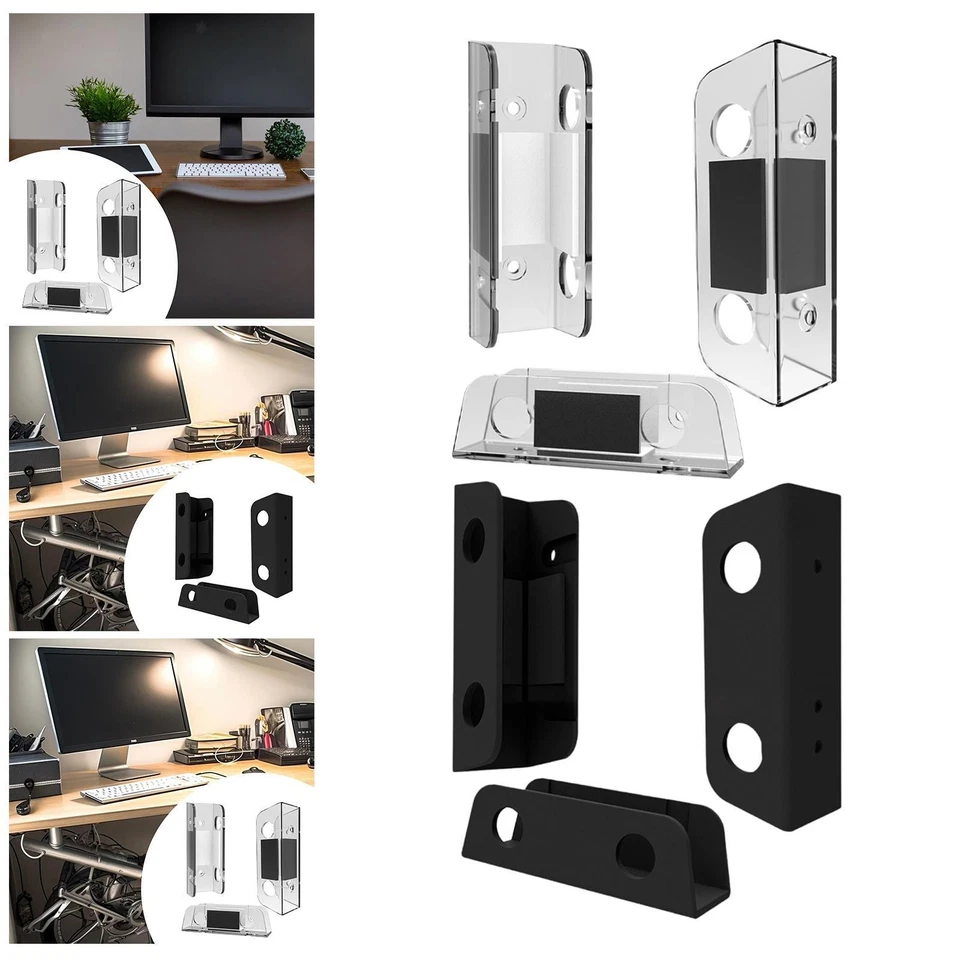 Under Desk Shelf Holder for Laptop Enhanced Stability Home Office Bracket - Image 2 of 2