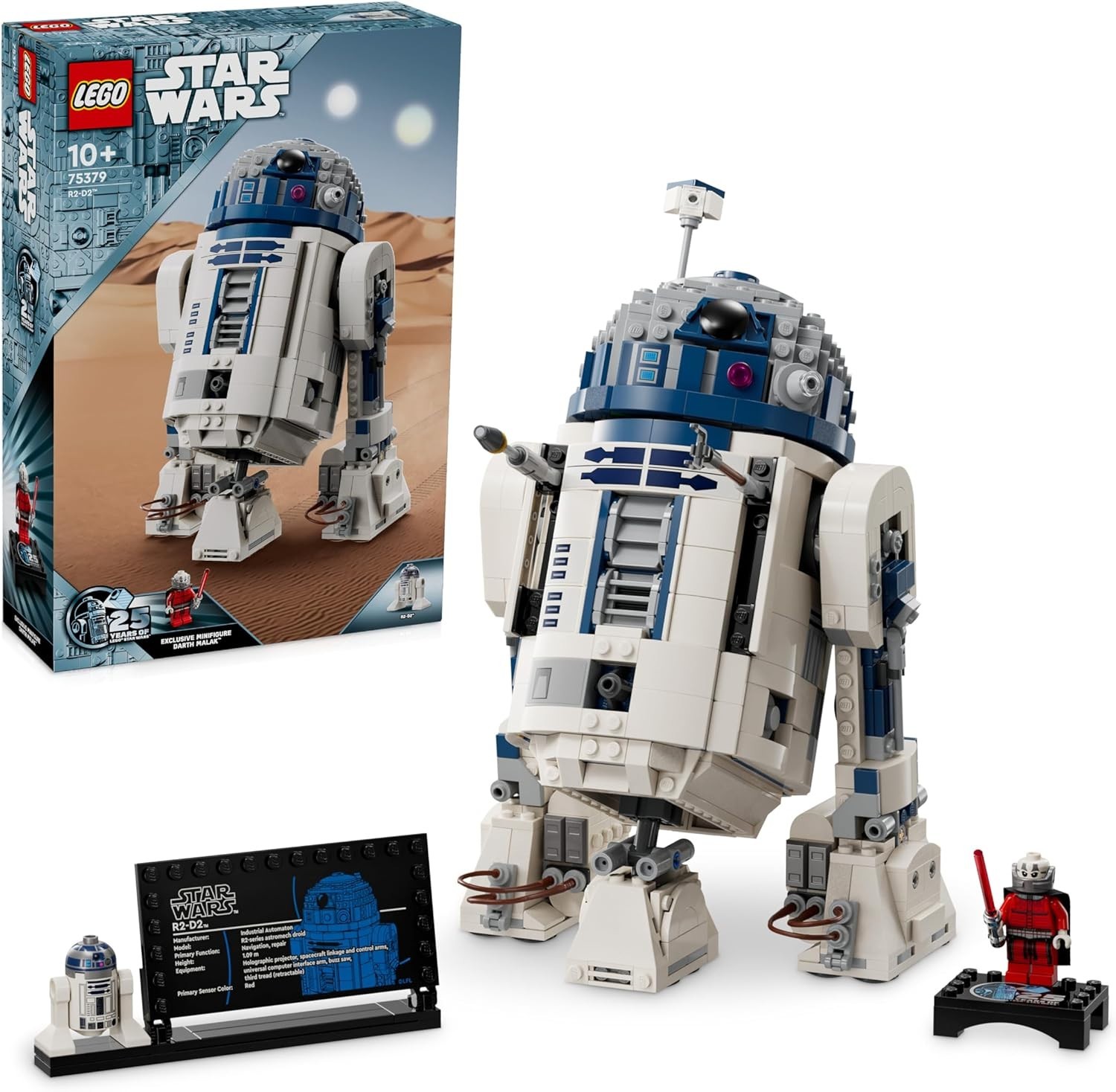 LEGO Star Wars 75379 R2-D2 maquette de collection scellée aux finitions premium