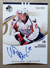 2007-08 Upper Deck Ice Nicklas Backstrom Auto RC /999 Washington Capitals Rookie