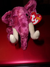 Ty 10 Yrs Beanie Babies Colosso Elephant