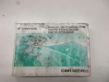 Handbuch Fahrerhandbuch Honda CBR 125 RW Betriebsanleitung 00X37-KTY-C100