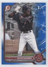 2022 Bowman Prospects Blue Border 143/150 Alvin Guzman #BP-18 0a8t