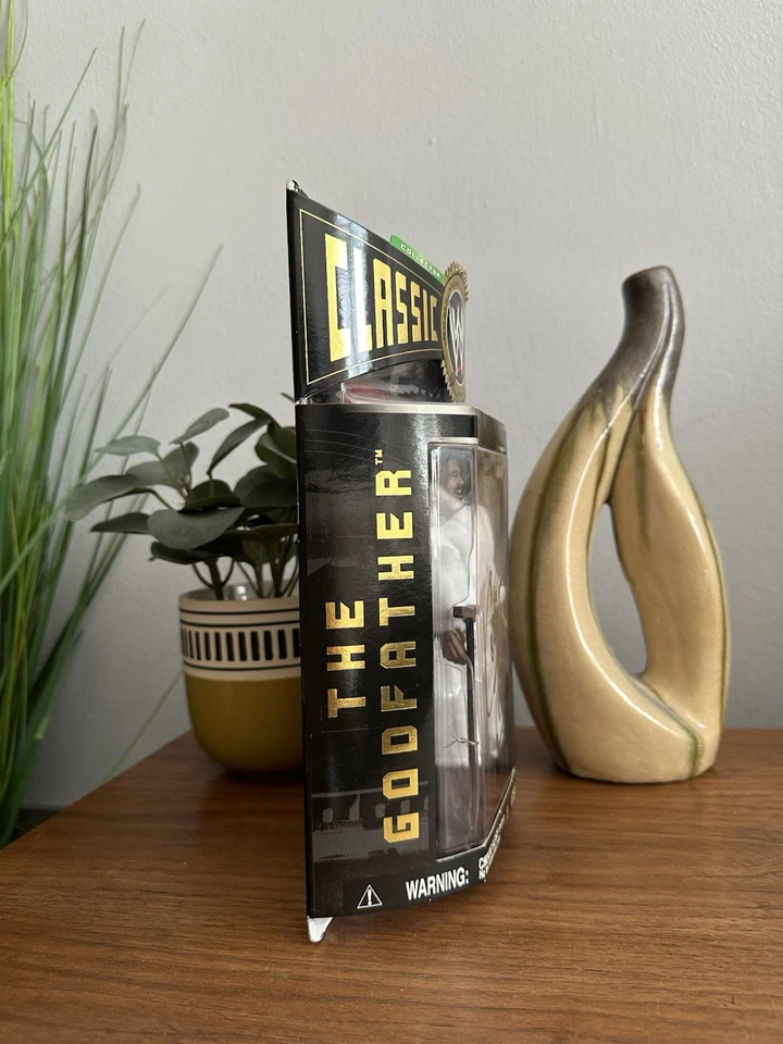 WWE The Godfather Jakks Classic Superstars Signed Gold Autograph Figure - Image 2 of 4