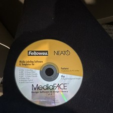 Fellowes NEATO MediaFACE v1.2 Media Labeling Software CD