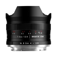 7.5mm F2.8 III Ultra Wide Angle Fisheye Lens for Canon RF-S Mount Mirrorless ...